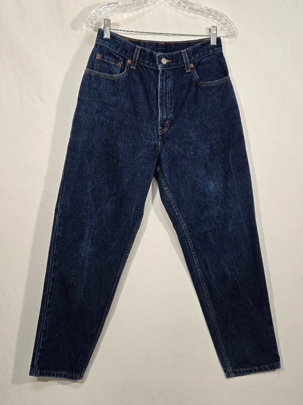 U.S.A. Vintage LEVI'S 550 High Rise Tapered Leg Iconic "Mom Jeans" Size MISS 10. - Picture 3 of 17